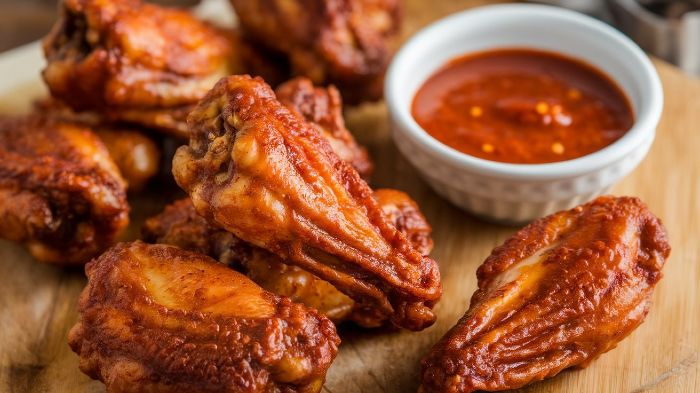 Crispy Air Fryer Chicken Wings & Hot Wings Recipe
