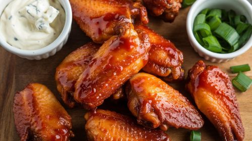 Crispy Air Fryer Chicken Wings & Hot Wings Recipe