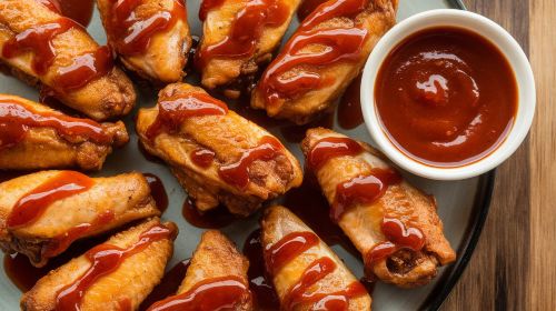 Crispy Air Fryer Chicken Wings & Hot Wings Recipe