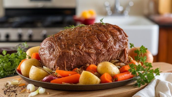 Flavor-Packed Crock Pot Chuck Roast with Vegetables