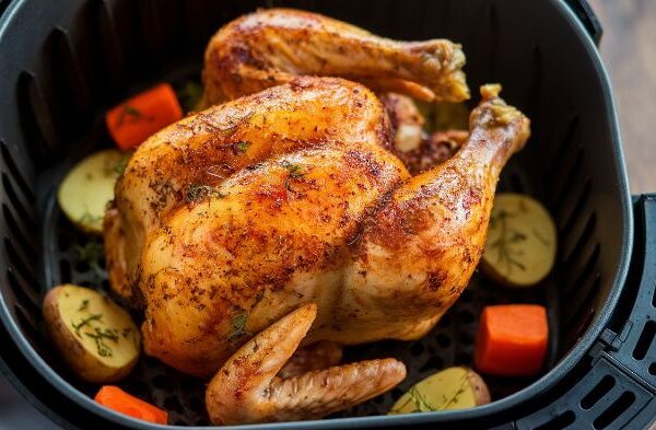 How to Whole Roast Chicken Easily in Air Fryer
