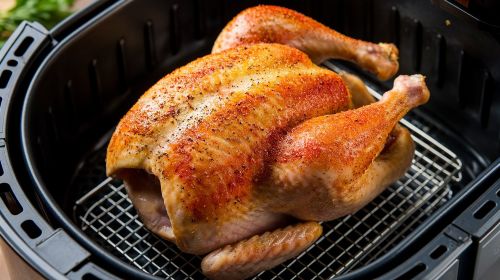 How to Whole Roast Chicken Easily in Air Fryer