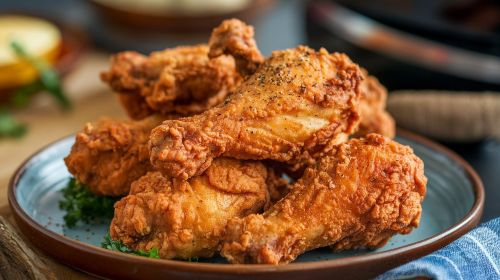 Juicy Fried Chicken and Southern Style in Air Fryer