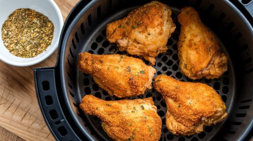 Juicy Fried Chicken and Southern Style in Air Fryer